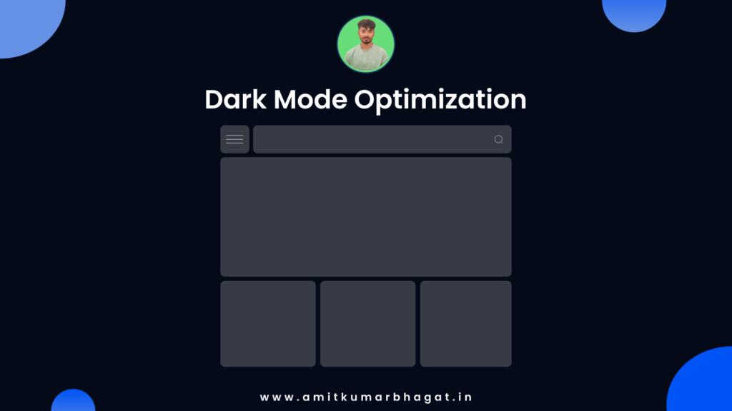 Dark Mode Optimization: UI/UX Design Trends